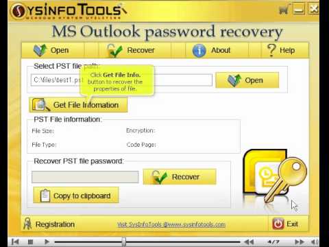pst file password removal